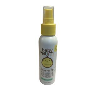 Baby Bum Mineral Sunscreen Spray SPF 50 Fragrance Free 3 oz